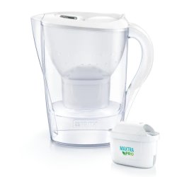 Brita Marella Dispenser water filter 2.4 L Transparent, White