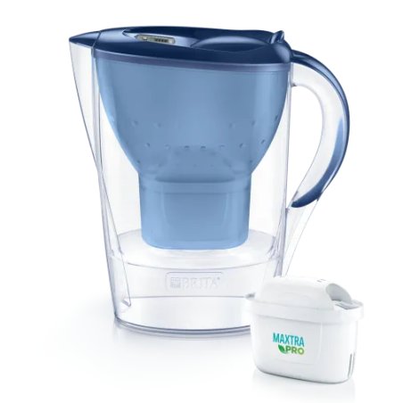 Brita Marella Dispenser water filter 2.4 L Blue, Transparent