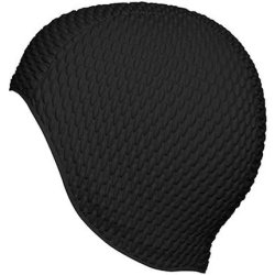 Fashy Women Ladies Rubber Caps One Size Black