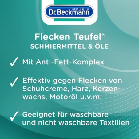 Dr. Beckmann Stain Devil Grease & Oil Special Stain Remover 50ml