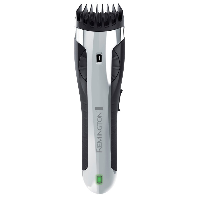 Remington Body Hair Trimmer Bodyguard BHT2000A with Foil Shaver Attachment for Wet and Dry Use Black/Grey