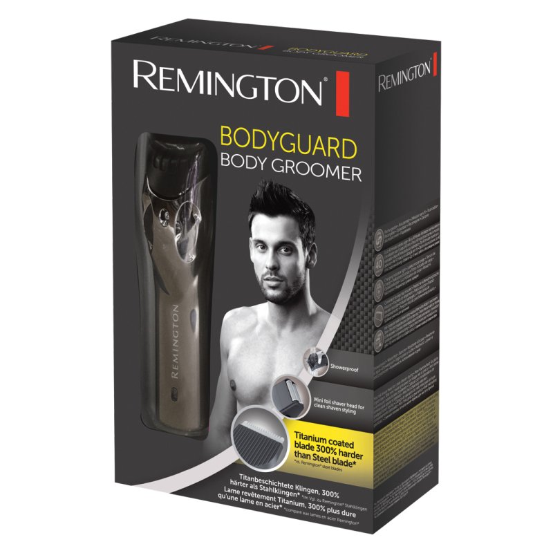 Remington BHT2000A body groomer/shaver Black, Silver