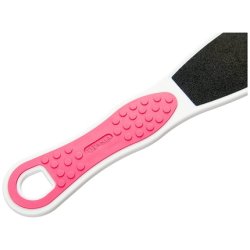 Titania Callus Double Foot File With Soft-Touch Insert, Assorted Colors, Rougher