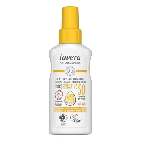 Lavera Kids' Sun Lotion Sensitive SPF 50 - Sun Cream for Children
