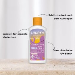Lavera Sun Lotion Sensitive Kids SPF 50 - Sunscreen for Children
