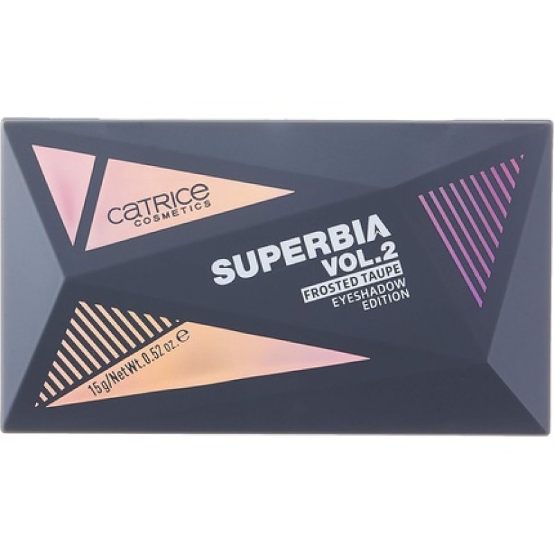 CATRICE SUPERBIA VOL.2 FROSTED TAUPE Eyeshadow Palette 010 I CY FIRE