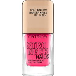Catrice Stronger Nails Strengthening Nail Lacquer No. 10 Pink Warrior Pink 10.5ml