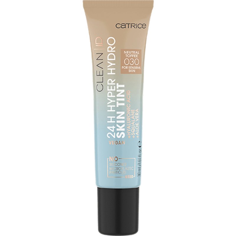 CATRICE Clean ID 24H Hyper Hydro Skin Tint 30 ml Tube Cream 030 Neutral Toffee