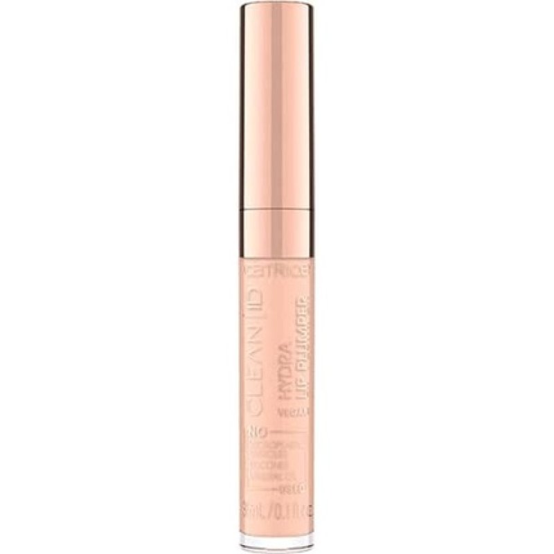Catrice Clean ID Hydra Lip Plumper Gloss 3ml N°010 Rosy Tulip Nude Vegan Refreshing Shiny
