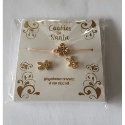 Essence Cookies for Santa Gingerbread Bracelet and Ear Stud Kit