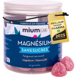 Mium Lab Magnesium Citrate 300mg - Superior Absorption