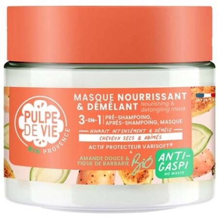 Pulpe De Vie Organic 3-in-1 Nourishing and Detangling Sweet Almond Hair Mask 300ml