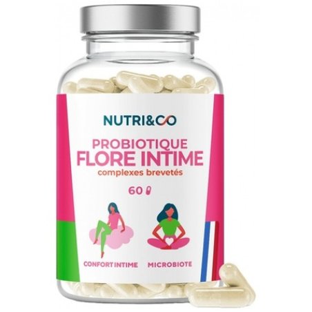 Nutri&Co Probiotic Flora Intimate Food Supplement 60 Capsules