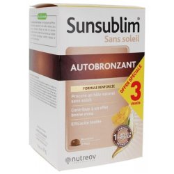 Nutreov Sunsublim Self-Tanner 84 Capsules Dietary Supplement