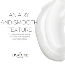 Le Domaine Facial Cleansing Emulsion Gentle Foaming Face Cleanser Hydrating Grape Extract Patented GSM10 for Sensitive