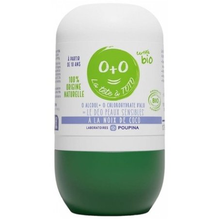 Poupina Organic Coconut Deodorant for Sensitive Skin 50ml