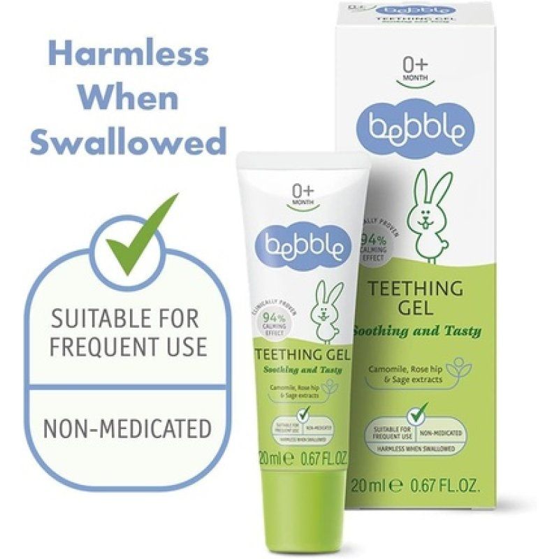 Bebble Baby Nourishing and Soothing Toothpaste 20ml
