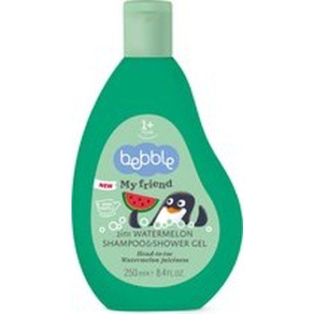 Bebble 2 In 1 Watermelon Shampoo And Shower Gel 250 Ml