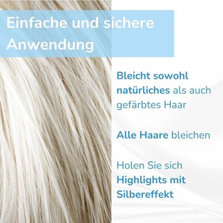 Hair Bleaching Product Silver Effect Professional Results