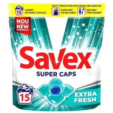 Savex White Washing Capsules - 15 Pieces