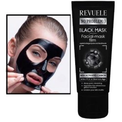 Revele Black Face Mask Zinc Peel Off Blackhead Remover Acne Cleansing 80ml