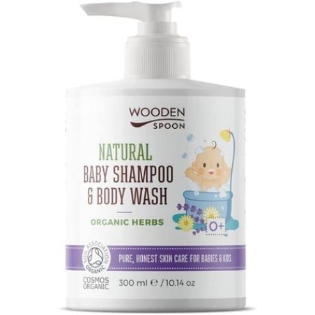 2-in-1 Baby Shower Gel and Shampoo with Herbs
