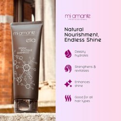 Mi Amante Ella Renew Boutique Keratin Hair Shampoo Sulfate Free for Damaged Hair 250ml