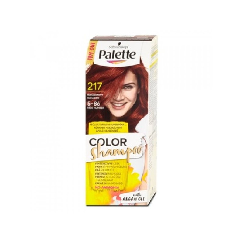 Palette Color Shampoo 5-86 217 Mahogany 50 Ml