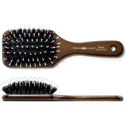 Hercules Sägemann Hair Dryer Brush 9046 with 8 Rows of Wild Boar Bristles