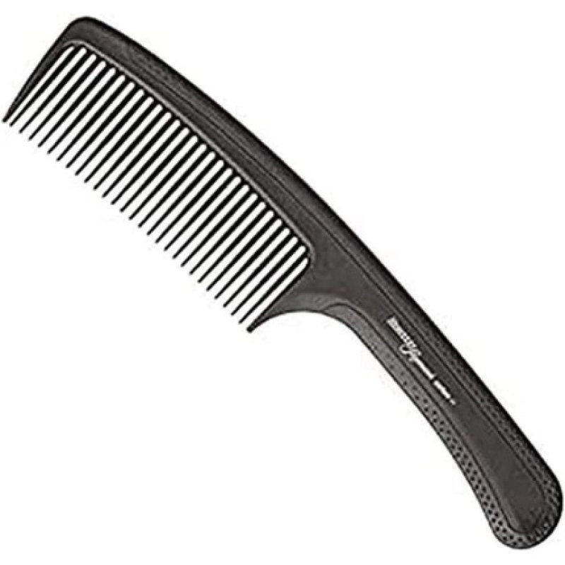 Hercules Sagemann C11 Anthracite Handle Carbon Comb 9