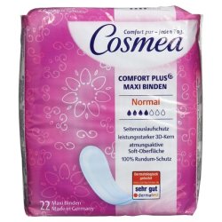 Cosmea Comfort Plus Maxi Pads Normal