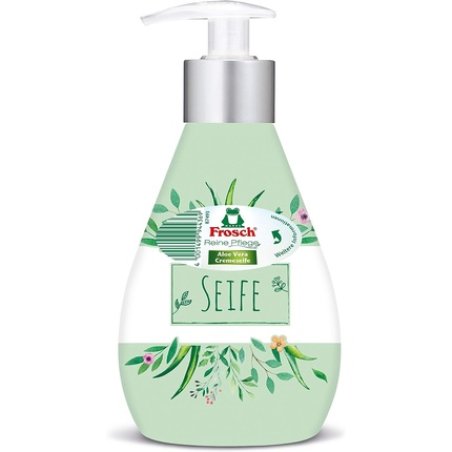 Frosch Reine Pflege Aloe Vera Liquid Soap with Pump Dispenser and Various Designs 300ml