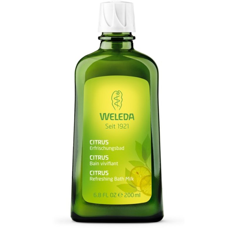 Weleda 9824X2 bain à bulles et laits Lait de bain 200 ml Citron
