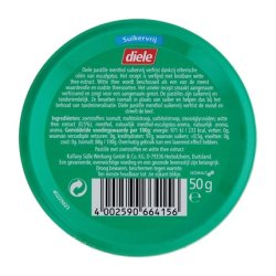 Diele Menthol Pastilles Sugar-Free