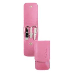Pfeilring Solingen Manicure Travel Set 3 Pieces Pink