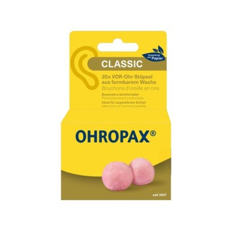 Ohropax Classic Earplugs - Effective Hearing Protection