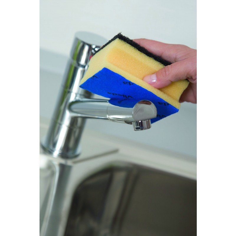 Vileda Glitzi Plus Washing Up Sponge Thorough Hygienic and Absorbent 6 Pieces