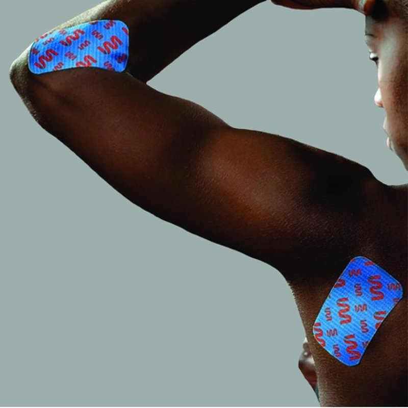 Stimcare Sport Patch Upper Members 6 Patches 8x5cm Blue-Orange - Pack of 6