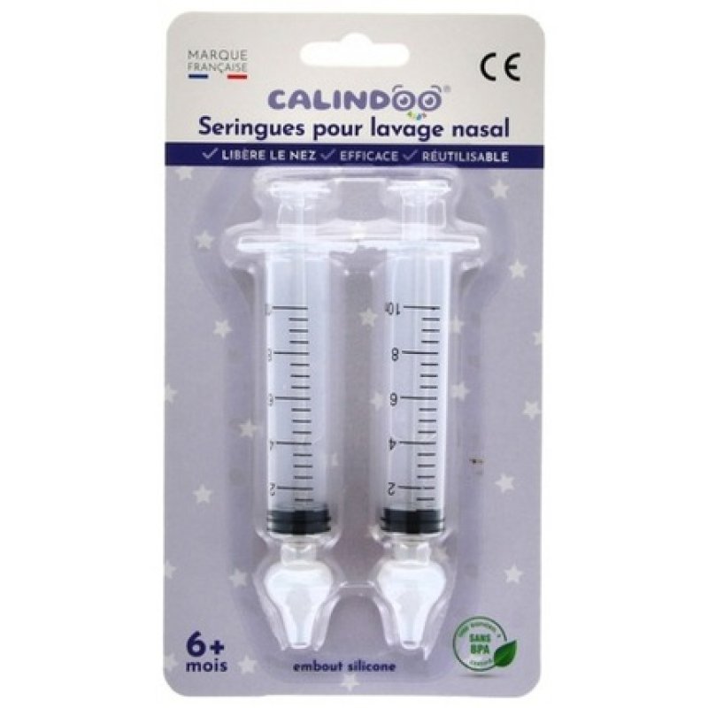 Calindoo Nasal Rinse Syringes - Nasal Rinse Device for Rinsing