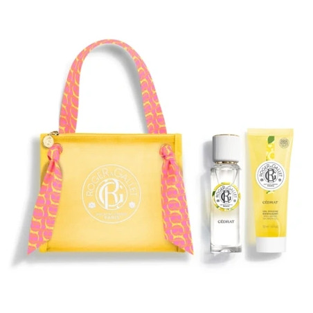 Roger & Gallet Cedrat Promo Wellbeing Fragrant Water - 30ml Women's Fragrance With Refreshing Shower Gel - 50ml And