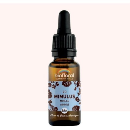 Biofloral Mimulus 20 Bach Flower Elixir by Doctor Bach