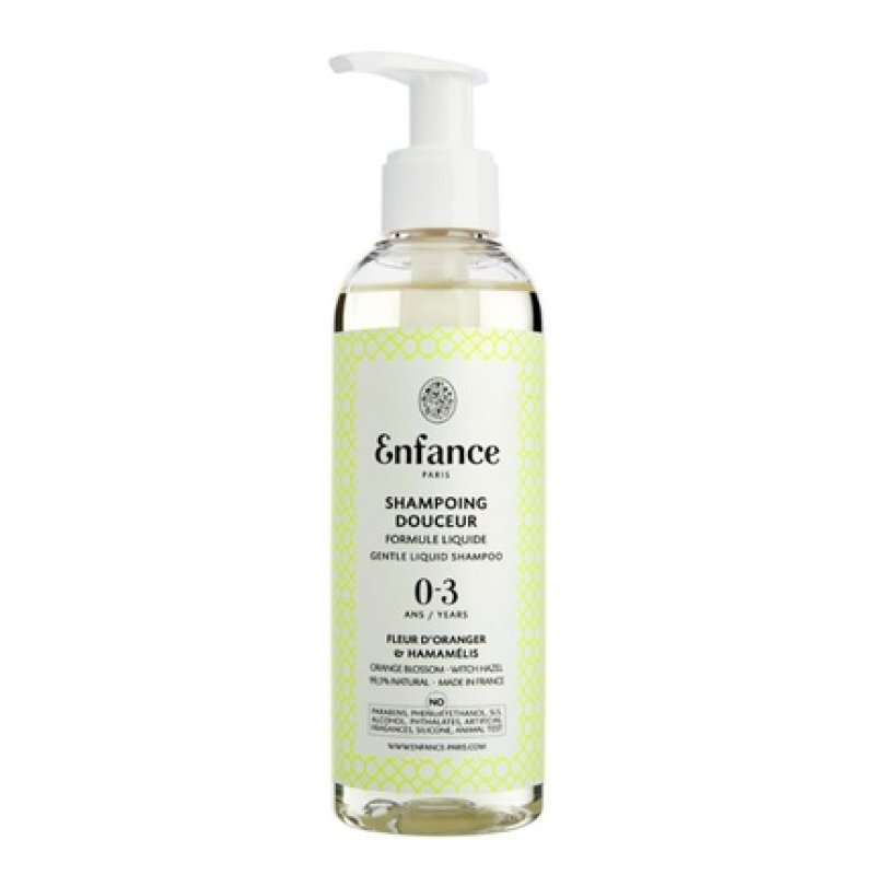 Enfance Paris Gentle Liquid Shampoo 200ml for 0-3 Years