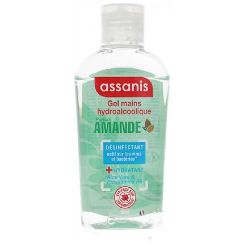 Assanis Pocket Antibacterial No Rinse Hand Gel 80ml