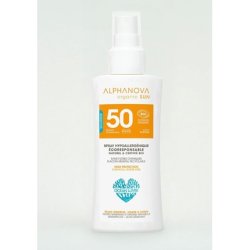 Alphanova Sun SPF50 Travel Size Fragrance Free Organic 90g