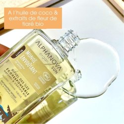 Alphanova Monoi Enchanting Perfumed Moisturizer for Body and Hair - Natural and Organic