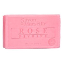 Marseille Provencal Soap Rose and Peony 100g