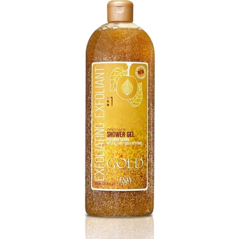 Exfoliating Shower Gel Gold