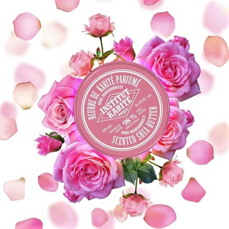 Institut Karite Paris Rose Mademoiselle Face, Body & Hair Scented Shea Butter