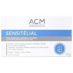 Laboratoire ACM Sensitelial Dermatological Wash Bar 100g - Extra Gentle