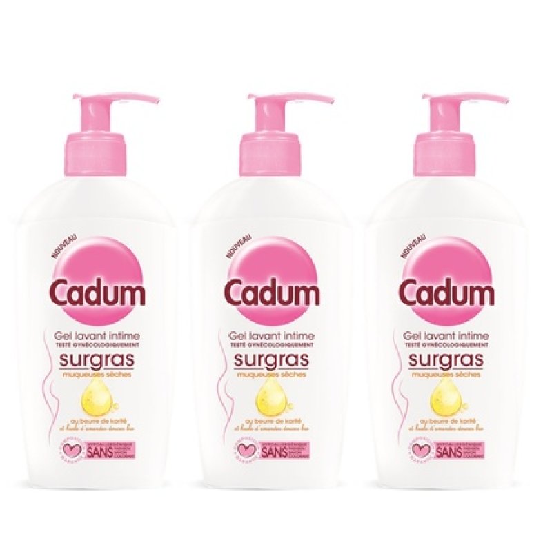 Cadum Intimate Care Organic Gel Overfat for Intimate Care and Mucous Membranes 200ml